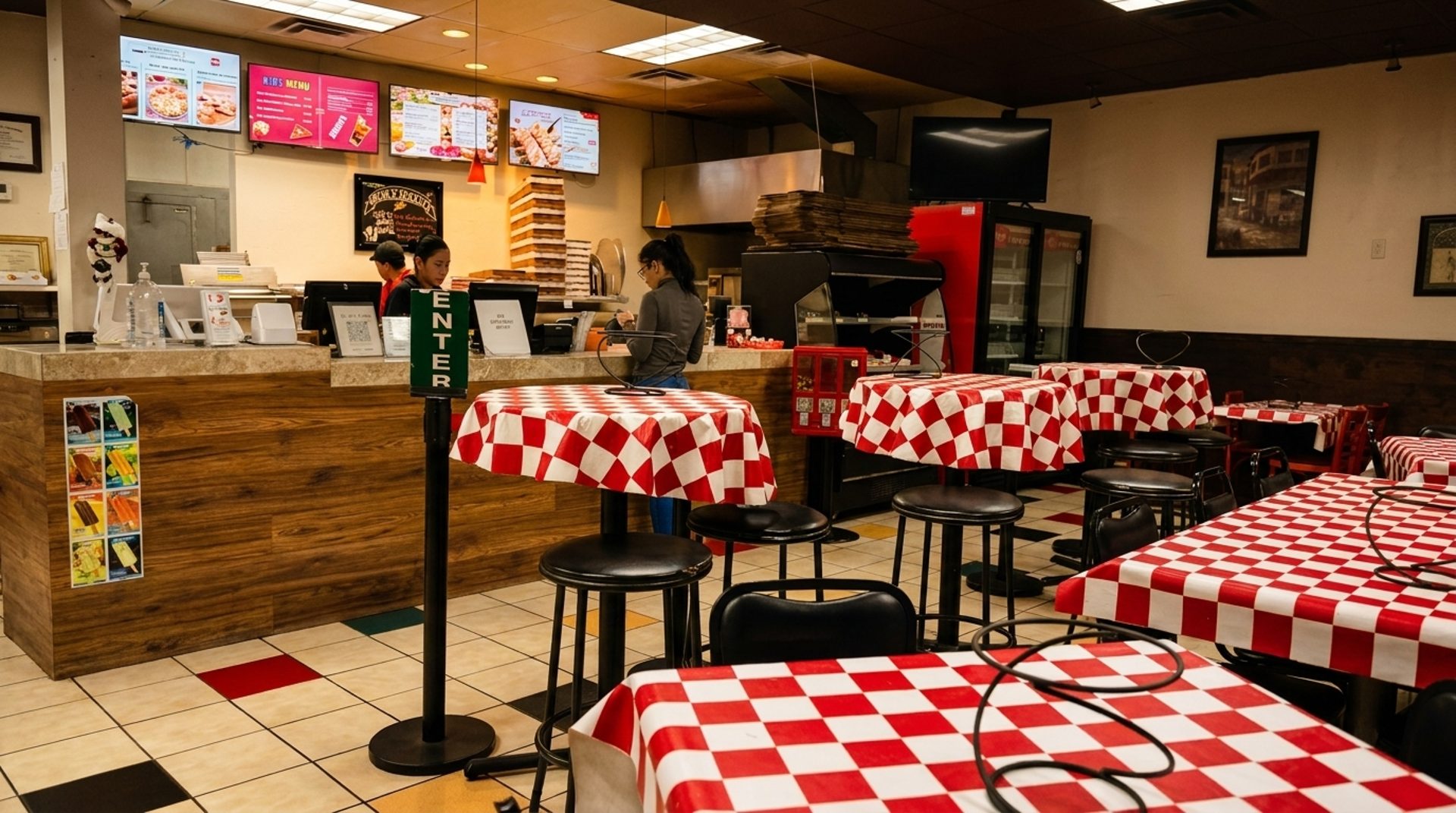 The people behind the counter