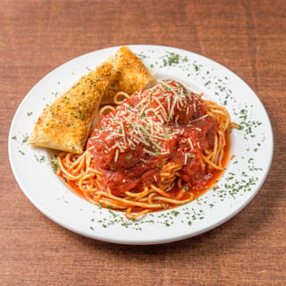 Spaghetti with Homemade Meatballs